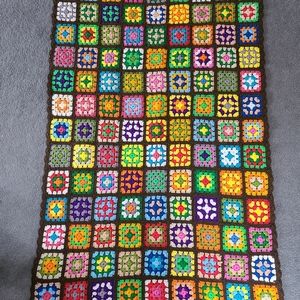 Amazing Granny Sqaure Afghan Blanket handmade